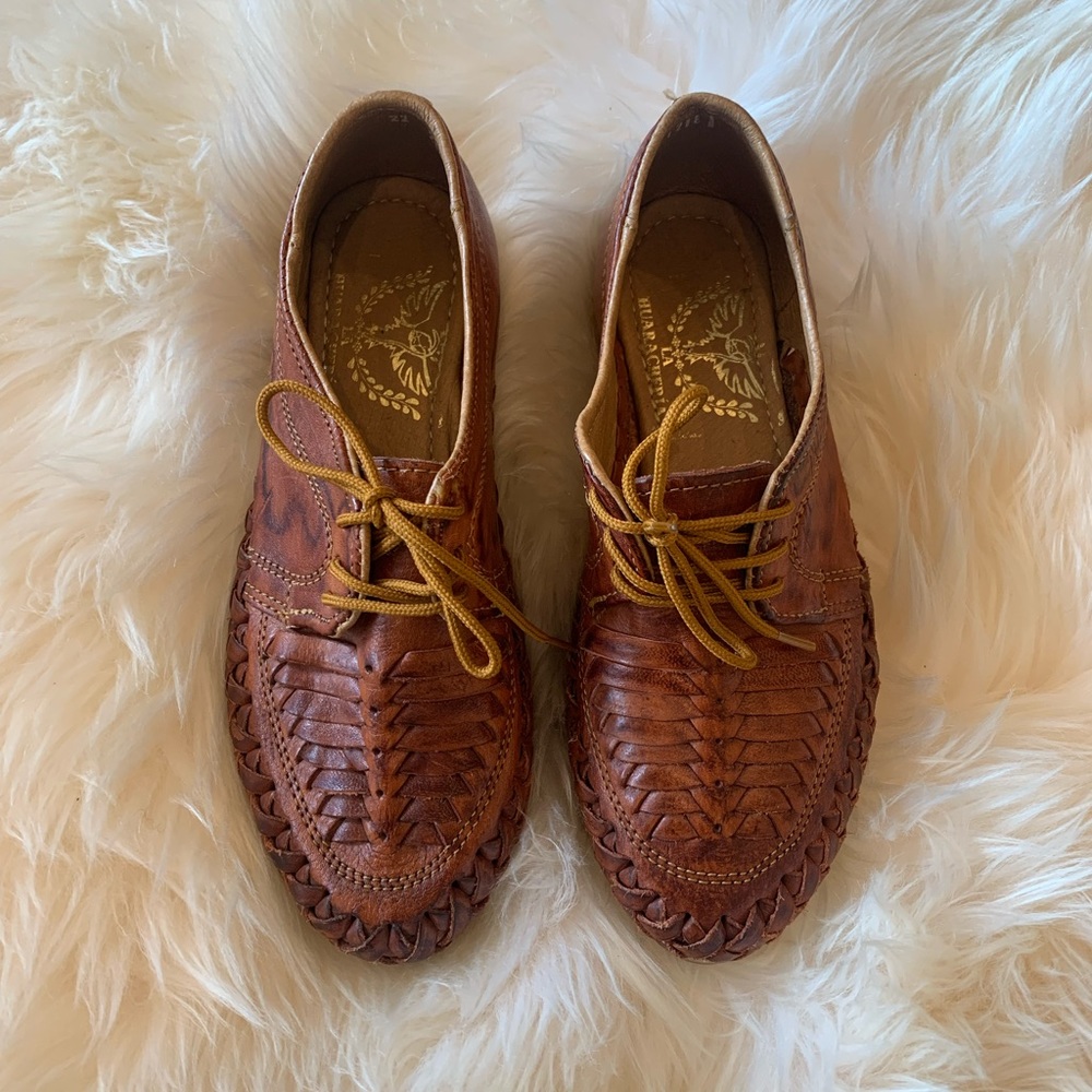 Boys Genuine Leather Huaraches